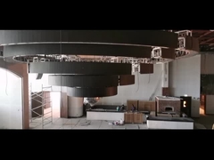 Profesjonalny stopu aluminiowego Circle Lighting Electric Lift Truss dla klubu