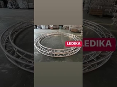 Wytrzymały aluminium niestandardowe okrągłe trasy Spigot Koło oświetlenie Wręb wsparcie