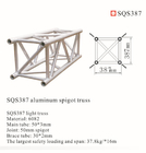 Support Customized Aluminum Stage Box Truss For Indoor Event