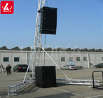 Silver Aluminum Speaker Truss Stand Tower 1.1T Loading 12M Height